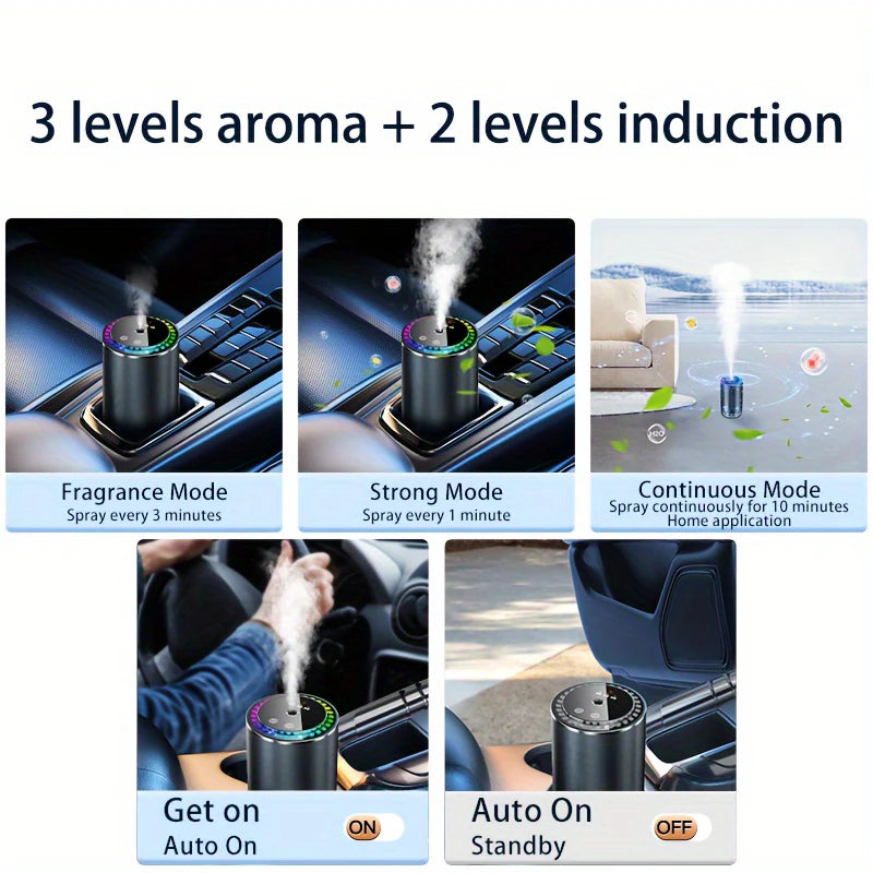 Rechargeable Smart Car Aroma Diffuser