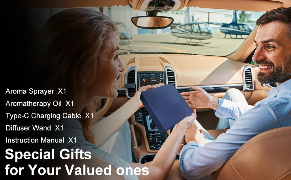 Rechargeable Smart Car Aroma Diffuser