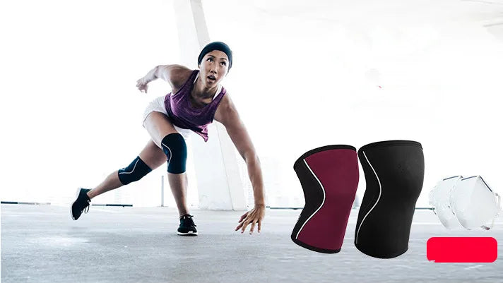 7mm Neoprene Knee Sleeves (1 Pair)