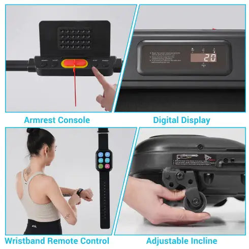 Folding Walking Pad Under Desk Treadmill
