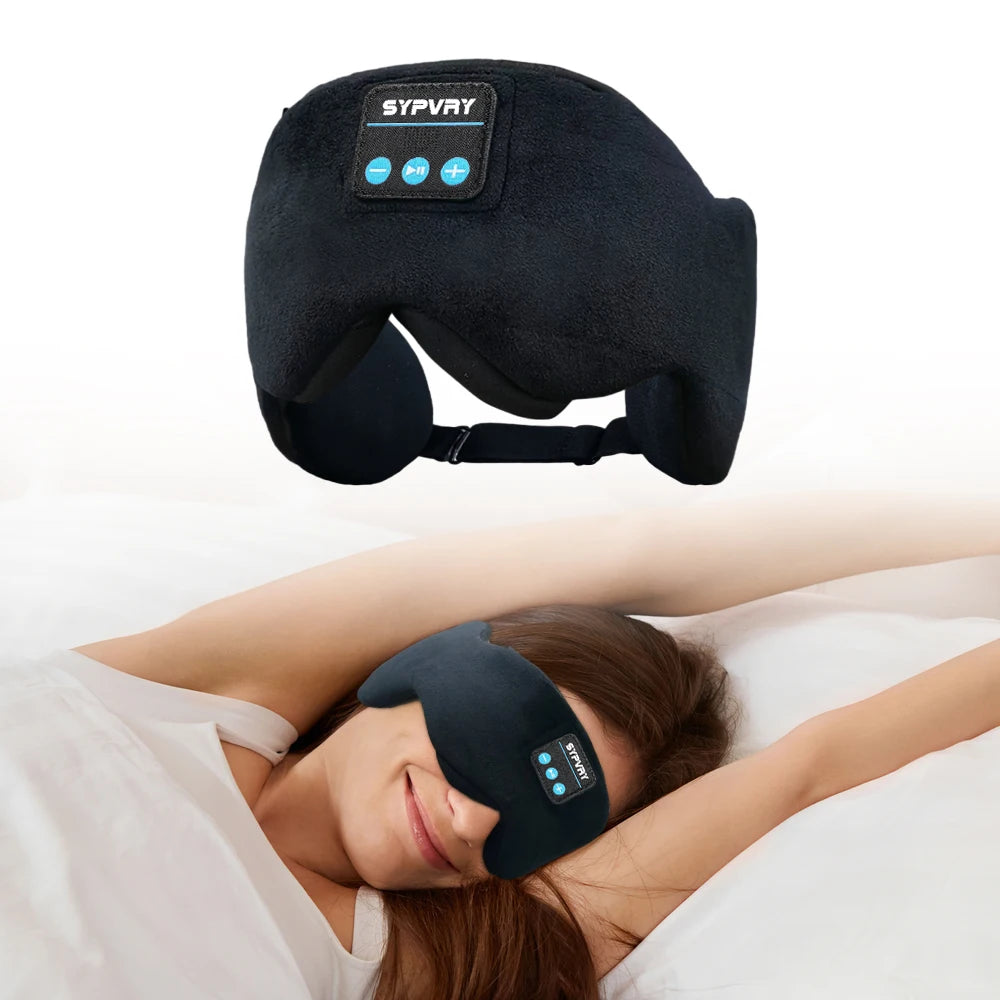 Bluetooth Sleep Mask with Headphones