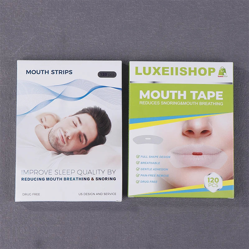 Anti-Snoring Mouth Tape – Breathable Sleep Aid