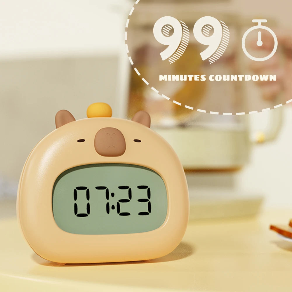 Capybara Kids LED Alarm Clock
