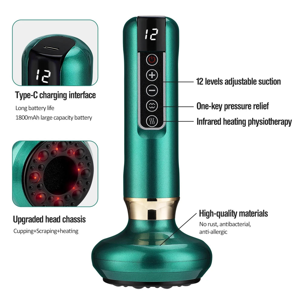 Electric Cupping Vacuum Massager