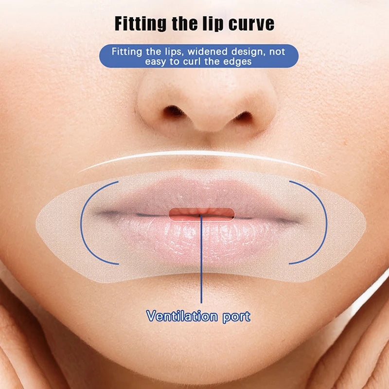 Anti-Snoring Mouth Tape – Breathable Sleep Aid