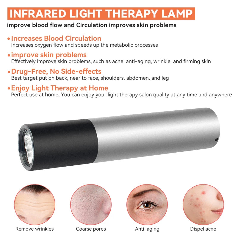 DermaGlow™ Red Light Therapy Pen