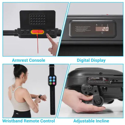 Folding Walking Pad Under Desk Treadmill