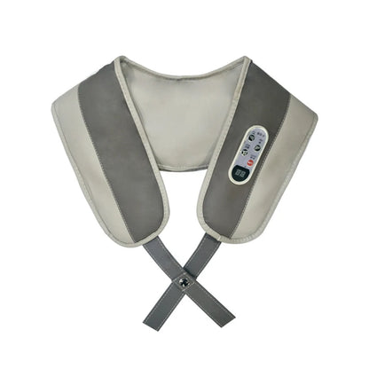 Gray Multi-Style Heated Neck & Shoulder Massager