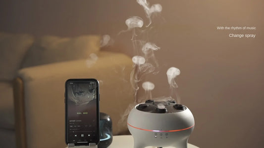Magical Jellyfish Flame Essential Oil Diffuser