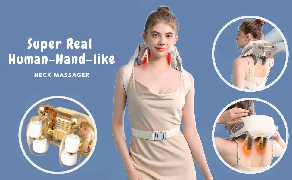 Shiatsu Neck & Shoulder Massager with Heat