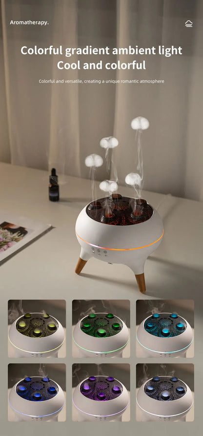 Magical Jellyfish Flame Essential Oil Diffuser