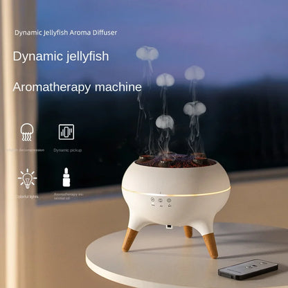 Magical Jellyfish Flame Essential Oil Diffuser
