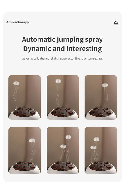 Magical Jellyfish Flame Essential Oil Diffuser