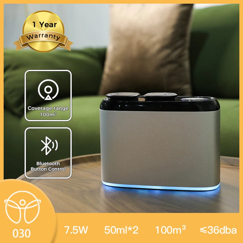 100m³ USB Aroma Diffuser – Dual Nozzle