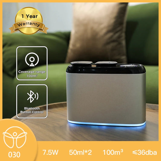 100m³ USB Aroma Diffuser – Dual Nozzle