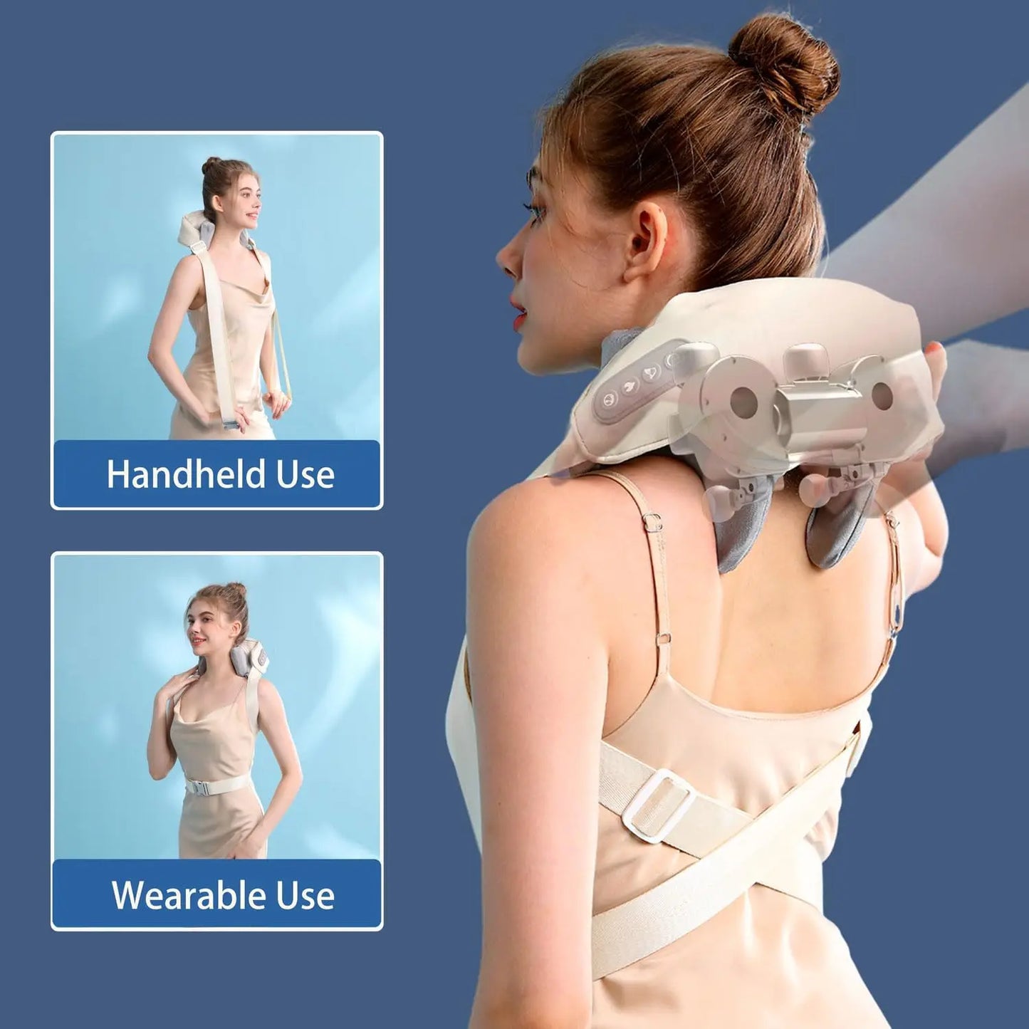 Shiatsu Neck & Shoulder Massager with Heat