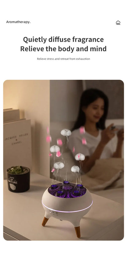 Magical Jellyfish Flame Essential Oil Diffuser