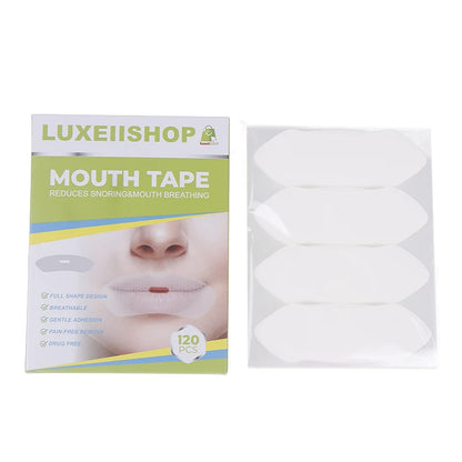Anti-Snoring Mouth Tape – Breathable Sleep Aid