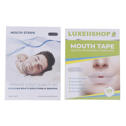 Anti-Snoring Mouth Tape – Breathable Sleep Aid
