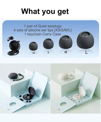 Quiet Ear Plugs – Reusable Noise Reduction