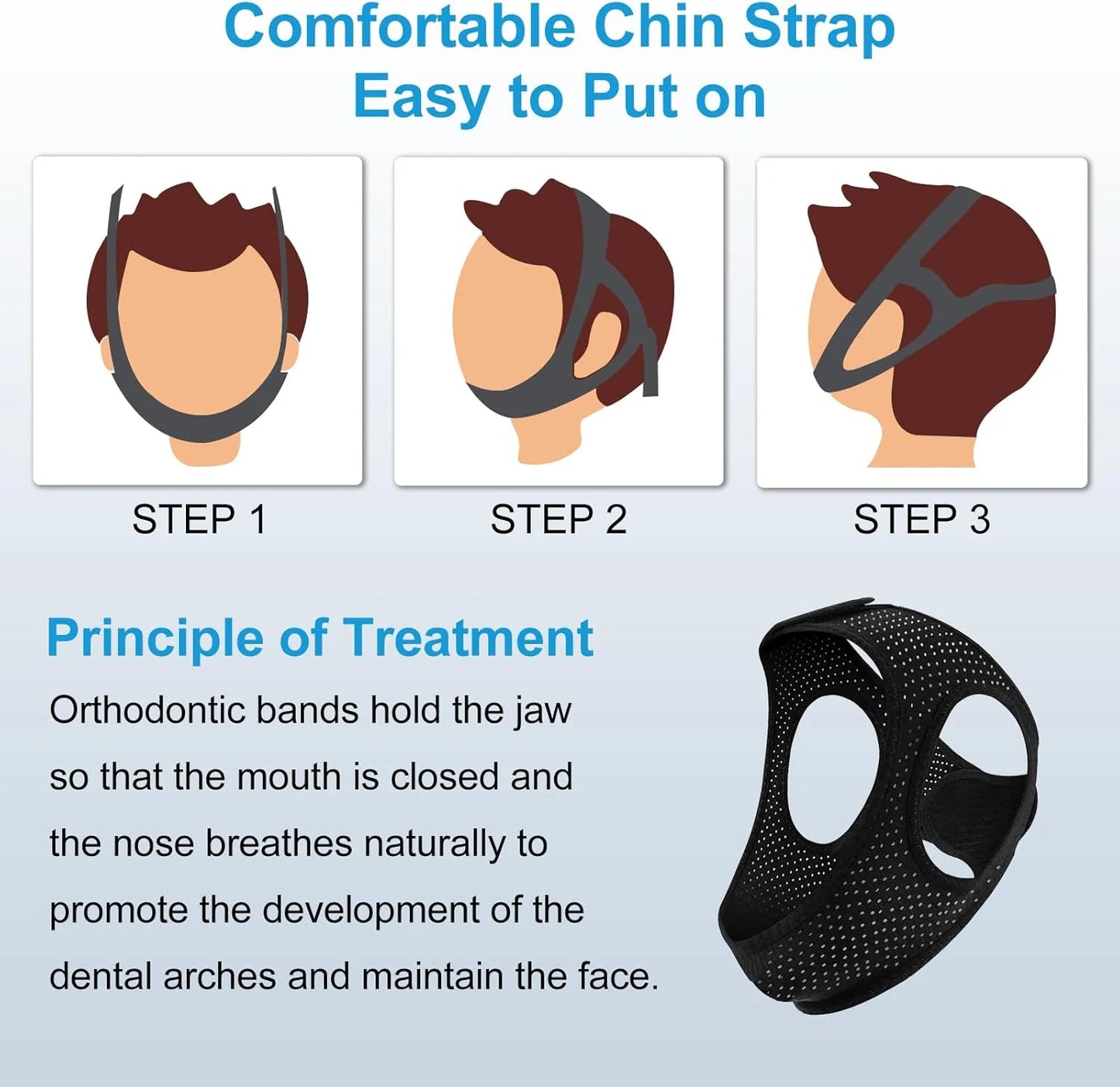 Anti-Snoring Chin Strap