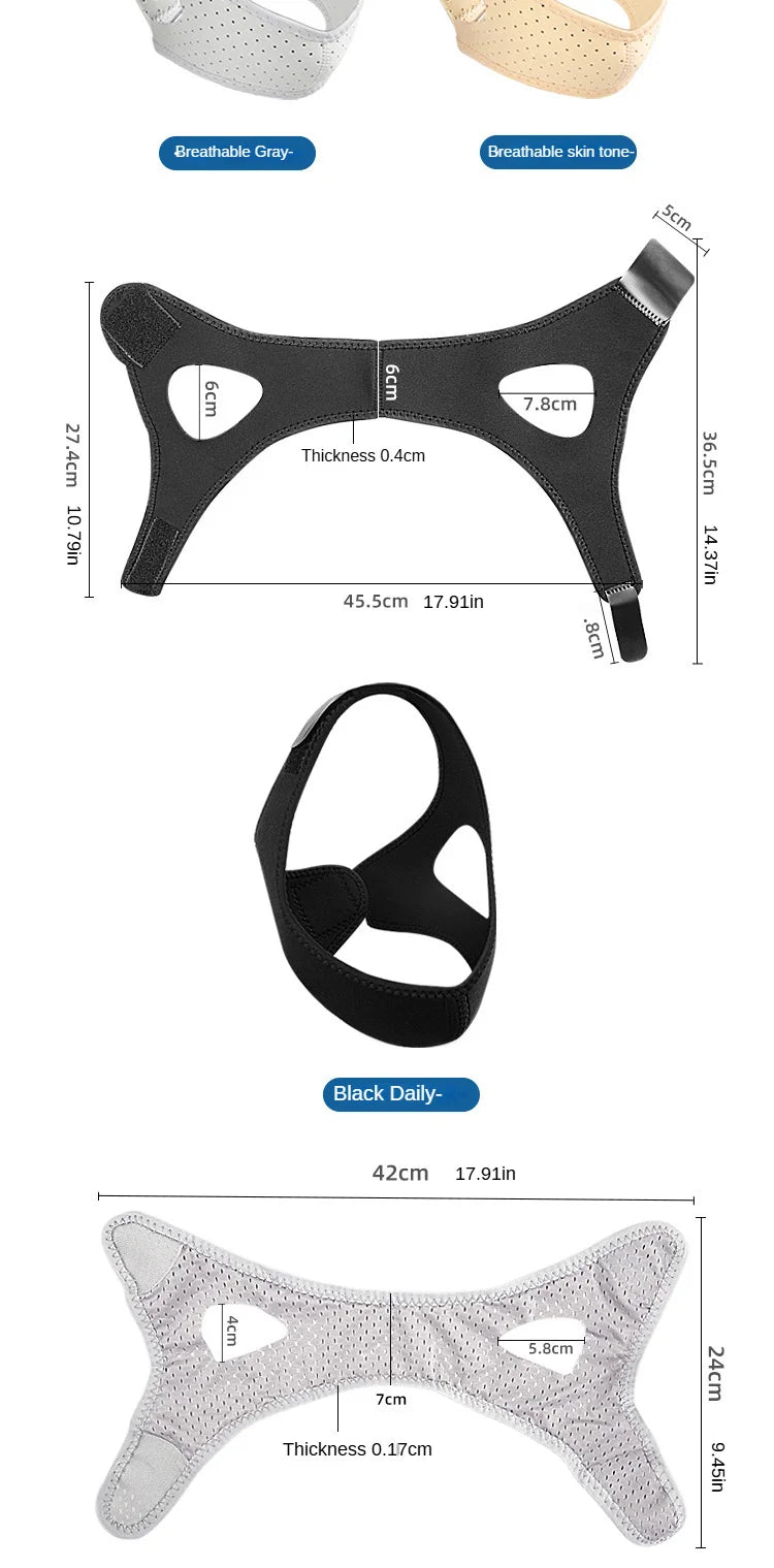 Anti-Snoring Chin Strap