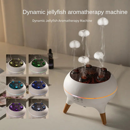 Magical Jellyfish Flame Essential Oil Diffuser