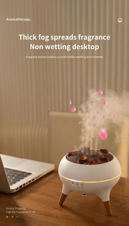 Magical Jellyfish Flame Essential Oil Diffuser