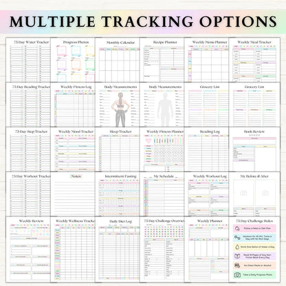 FocusTrack™ 75-Day Goal Planner