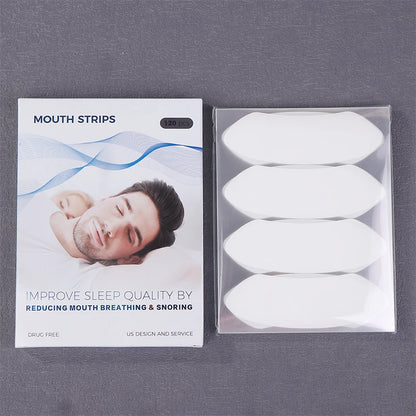 Anti-Snoring Mouth Tape – Breathable Sleep Aid
