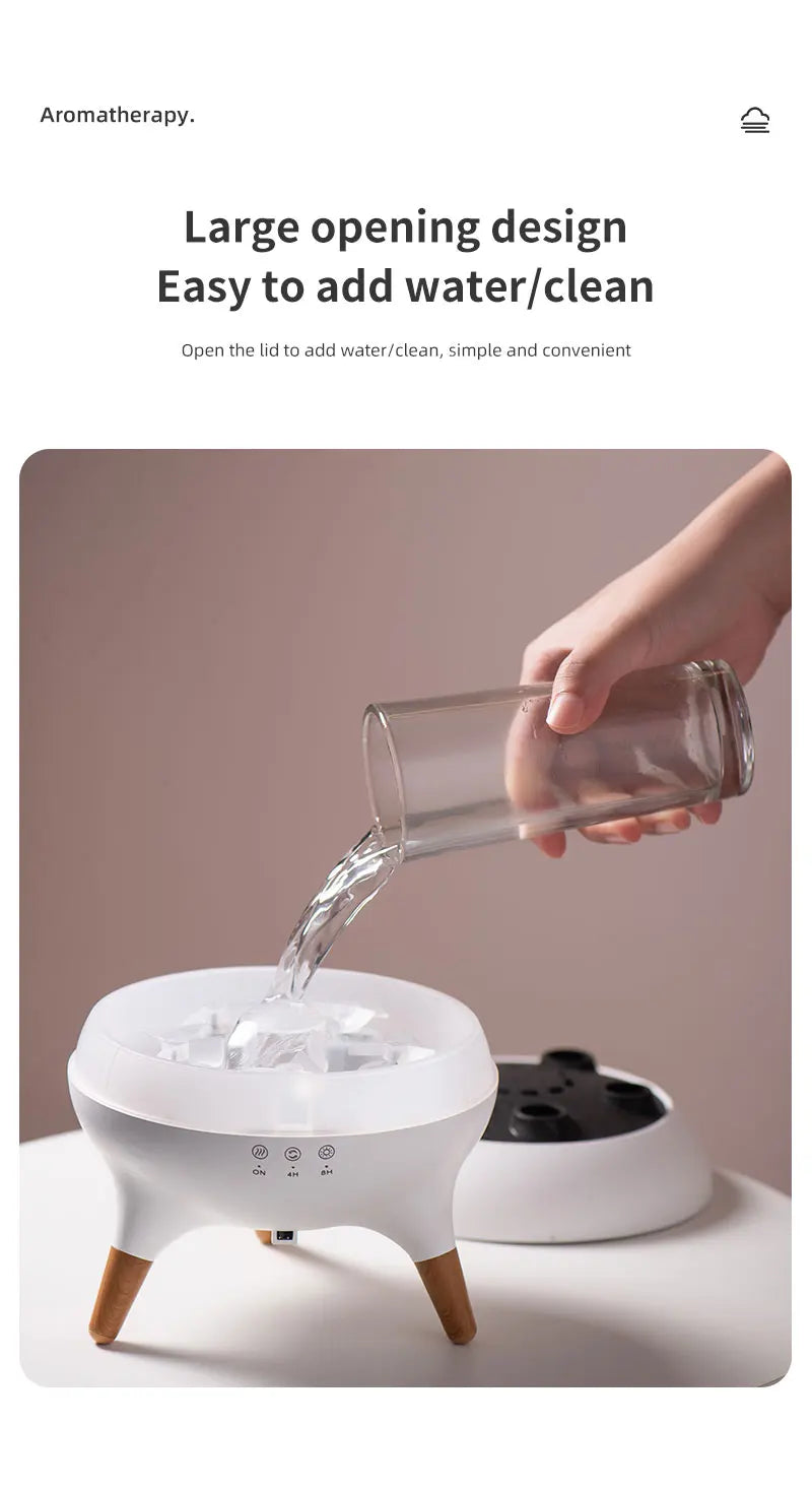 Magical Jellyfish Flame Essential Oil Diffuser