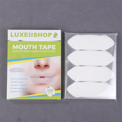 Anti-Snoring Mouth Tape – Breathable Sleep Aid