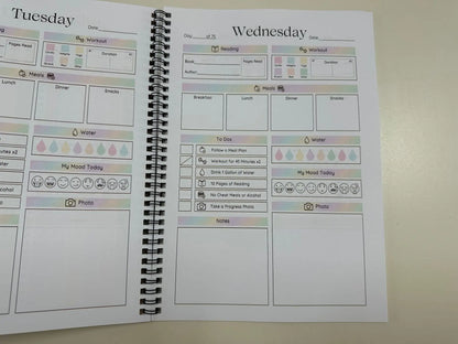 FocusTrack™ 75-Day Goal Planner
